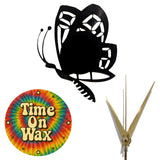 Butterfly ~ Vinyl Record Clock