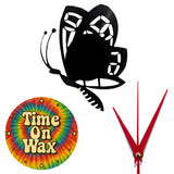 Butterfly ~ Vinyl Record Clock