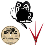 Butterfly ~ Vinyl Record Clock