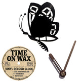 Butterfly ~ Vinyl Record Clock