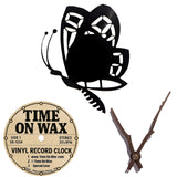 Butterfly ~ Vinyl Record Clock