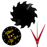 Buzzsaw ~ Vinyl Record Clock