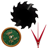 Buzzsaw ~ Vinyl Record Clock