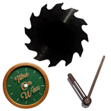 Buzzsaw ~ Vinyl Record Clock