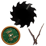 Buzzsaw ~ Vinyl Record Clock