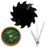 Buzzsaw ~ Vinyl Record Clock