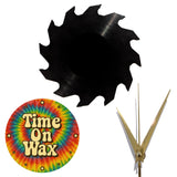 Buzzsaw ~ Vinyl Record Clock