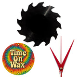 Buzzsaw ~ Vinyl Record Clock