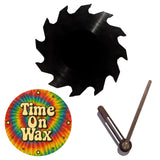 Buzzsaw ~ Vinyl Record Clock