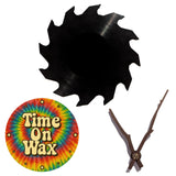 Buzzsaw ~ Vinyl Record Clock