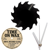 Buzzsaw ~ Vinyl Record Clock