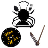 Dinner is Served ~ Vinyl Record Clock