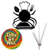 Dinner is Served ~ Vinyl Record Clock