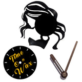 Flowing Hair ~ Vinyl Record Clock