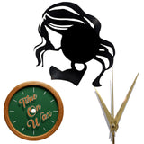 Flowing Hair ~ Vinyl Record Clock