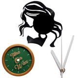 Flowing Hair ~ Vinyl Record Clock