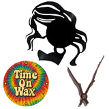 Flowing Hair ~ Vinyl Record Clock