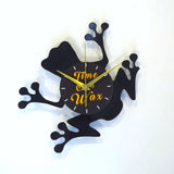 Frog ~ Vinyl Record Clock Art