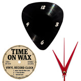 Guitar Pick ~ Vinyl Record Clock