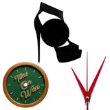 High Heel ~ Vinyl Record Clock