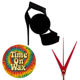 High Heel ~ Vinyl Record Clock