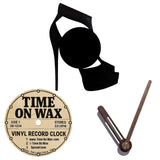 High Heel ~ Vinyl Record Clock