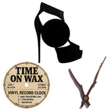 High Heel ~ Vinyl Record Clock