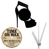 High Heel ~ Vinyl Record Clock