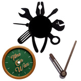 Handyman's Tools ~ Vinyl Record Clock