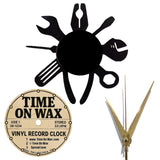 Handyman's Tools ~ Vinyl Record Clock