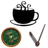 Morning Blend ~ Vinyl Record Clock