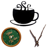 Morning Blend ~ Vinyl Record Clock