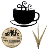 Morning Blend ~ Vinyl Record Clock