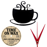 Morning Blend ~ Vinyl Record Clock