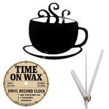 Morning Blend ~ Vinyl Record Clock