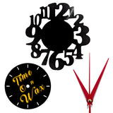 Numbers ~ Vinyl Record Clock