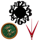 Numbers ~ Vinyl Record Clock