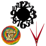 Numbers ~ Vinyl Record Clock