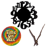 Numbers ~ Vinyl Record Clock