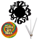 Numbers ~ Vinyl Record Clock