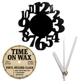 Numbers ~ Vinyl Record Clock