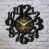 Numbers ~ Vinyl Record Clock