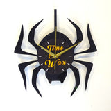 Spider ~ Vinyl Record Clock Art