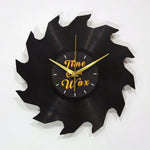 Buzzsaw ~ Vinyl Record Clock Art