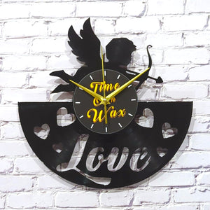 Cupid ~ Vinyl Record Clock
