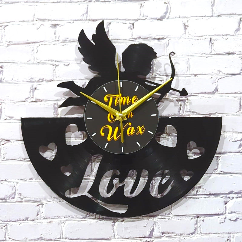 Cupid ~ Vinyl Record Clock