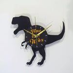 Dinosaur ~ Vinyl Record Clock Art