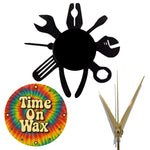 Handyman's Tools ~ Vinyl Record Clock